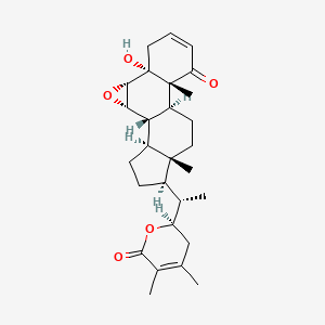 molecular formula C28H38O5 B1683311 Withanolide B CAS No. 56973-41-2