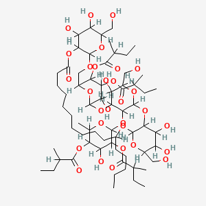 molecular formula C66H112O30 B1683321 Woodrosin I CAS No. 156057-51-1
