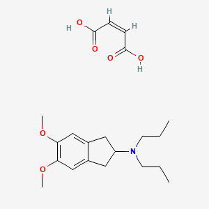 molecular formula C21H31NO6 B1683352 U-99194 maleate CAS No. 234757-41-6