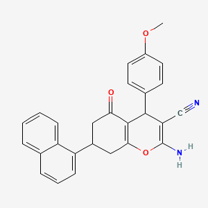 molecular formula C27H22N2O3 B1683363 UCPH-101 CAS No. 1118460-77-7