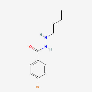 molecular formula C11H15BrN2O B1683365 4-bromo-N'-butylbenzohydrazide CAS No. 537672-41-6