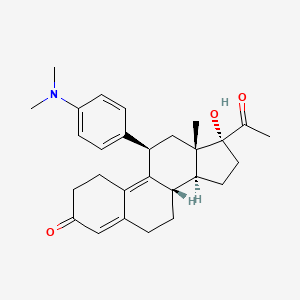 molecular formula C28H35NO3 B1683391 Ulipristal CAS No. 159811-51-5