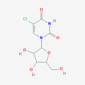 molecular formula C9H11ClN2O6 B016834 5-氯尿苷 CAS No. 2880-89-9