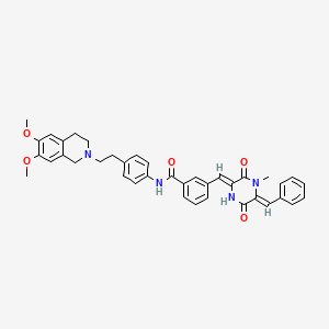 molecular formula C39H38N4O5 B1683413 xr9051 