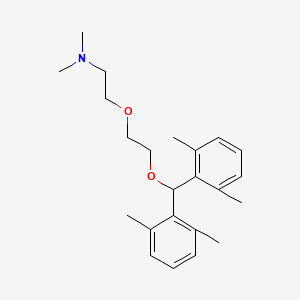 molecular formula C23H33NO2 B1683429 木糖精 CAS No. 1600-19-7