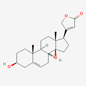 molecular formula C23H32O4 B1683436 Xysmalogenin CAS No. 508-92-9