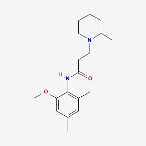 molecular formula C18H28N2O2 B1683469 Vadocaine CAS No. 72005-58-4