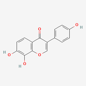 molecular formula C15H10O5 B1683512 7,8,4'-Trihydroxyisoflavone CAS No. 75187-63-2