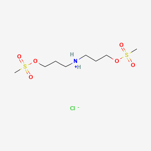 B1683515 Improsulfan hydrochloride CAS No. 3458-22-8