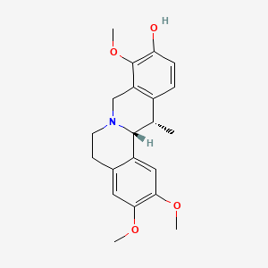 molecular formula C21H25NO4 B1683529 元胡宁 CAS No. 104387-15-7