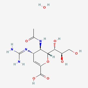 B1683542 Zanamivir hydrate CAS No. 551942-41-7