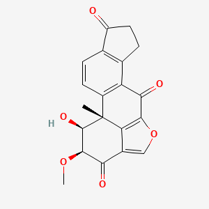 molecular formula C20H16O6 B1683569 Viridin CAS No. 3306-52-3