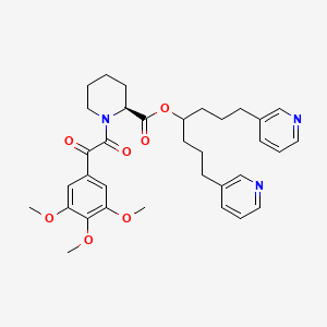 molecular formula C34H41N3O7 B1683581 Biricodar CAS No. 159997-94-1