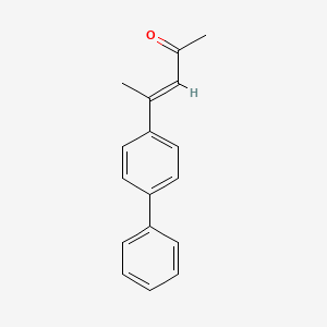 molecular formula C17H16O B1683602 Xenipentone CAS No. 55845-78-8