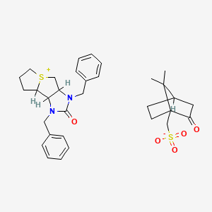 B1683645 Trimethaphan camsylate CAS No. 68-91-7