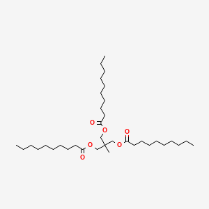B1683652 Trimethylolethane tridecanoate CAS No. 67874-05-9