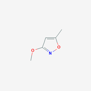 molecular formula C5H7NO2 B168367 3-甲氧基-5-甲基异恶唑 CAS No. 16864-45-2