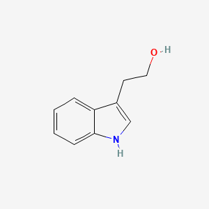 molecular formula C10H11NO B1683683 Tryptophol CAS No. 526-55-6