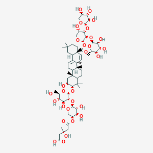 molecular formula C63H98O29 B1683684 Tubeimoside CAS No. 102040-03-9