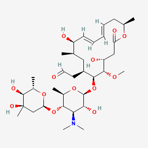 B1683686 Kitasamycin CAS No. 1392-21-8