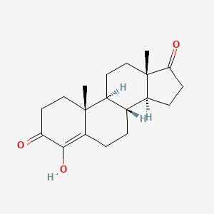 molecular formula C19H26O3 B1683765 福美司坦 CAS No. 566-48-3