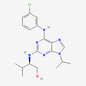 molecular formula C19H25ClN6O B1683779 嘌呤醇 A CAS No. 212844-53-6