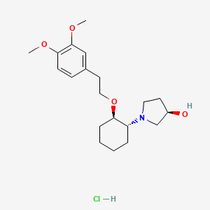 molecular formula C20H32ClNO4 B1683816 盐酸维那卡兰 CAS No. 748810-28-8