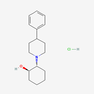 molecular formula C17H26ClNO B1683821 韦萨米醇盐酸盐 CAS No. 120447-62-3