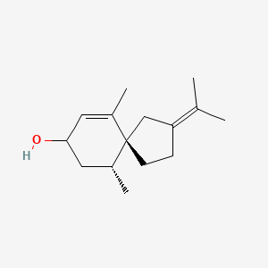 molecular formula C15H24O B1683827 岩兰草醇 CAS No. 68129-81-7