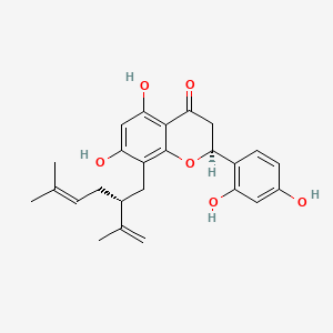 molecular formula C25H28O6 B1683828 槐黄素 G CAS No. 97938-30-2