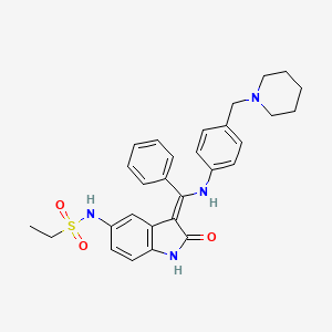 molecular formula C29H32N4O3S B1683881 橙皮苷 CAS No. 422513-13-1