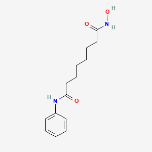 molecular formula C14H20N2O3 B1683920 Vorinostat (SAHA) CAS No. 149647-78-9