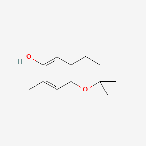 molecular formula C14H20O2 B1683935 2,2,5,7,8-Pentamethyl-6-chromanol CAS No. 950-99-2