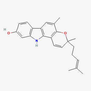 molecular formula C23H25NO2 B1683992 马哈尼 CAS No. 28360-49-8