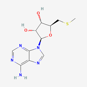 molecular formula C11H15N5O3S B1683993 5'-去氧-5'-甲硫腺苷 CAS No. 2457-80-9