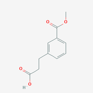 B168401 3-[3-(Methoxycarbonyl)phenyl]propanoic acid CAS No. 111376-50-2