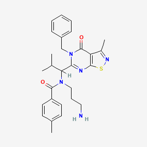 molecular formula C28H33N5O2S B1684018 Azd-4877 CAS No. 1176760-49-8