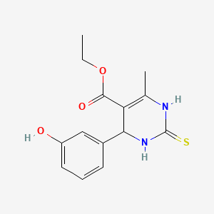 molecular formula C14H16N2O3S B1684024 Monastrol CAS No. 254753-54-3