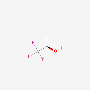 molecular formula C3H5F3O B168408 (2R)-1,1,1-三氟丙醇 CAS No. 17628-73-8