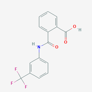 molecular formula C15H10F3NO3 B168410 3'-(三氟甲基)邻苯二甲酸 CAS No. 16053-36-4