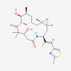 molecular formula C27H42N2O5S B1684101 伊沙贝隆 CAS No. 219989-84-1