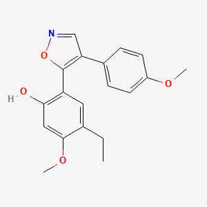 molecular formula C19H19NO4 B1684102 Kribb3 CAS No. 129414-88-6