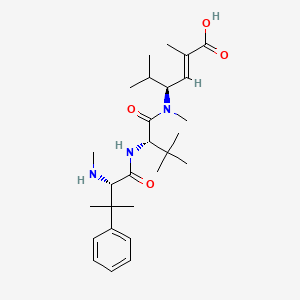 molecular formula C27H43N3O4 B1684106 塔妥布林 CAS No. 228266-40-8