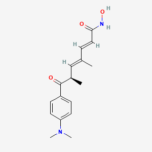 molecular formula C17H22N2O3 B1684148 曲古抑菌素 A CAS No. 58880-19-6