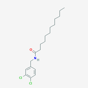 B016842 N-(3,4-Dichlorobenzyl)dodecanamide CAS No. 102366-72-3