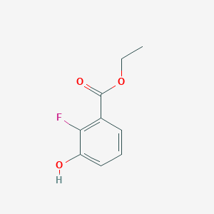 B168441 Ethyl 2-fluoro-3-hydroxybenzoate CAS No. 105836-28-0