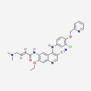molecular formula C30H29ClN6O3 B1684480 奈拉替尼 CAS No. 698387-09-6