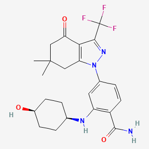 molecular formula C23H27F3N4O3 B1684517 SNX-2112 CAS No. 908112-43-6