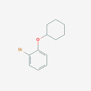 molecular formula C12H15BrO B168455 1-溴-2-(环己氧基)苯 CAS No. 105902-37-2
