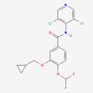 molecular formula C17H14Cl2F2N2O3 B1684550 Roflumilast CAS No. 162401-32-3